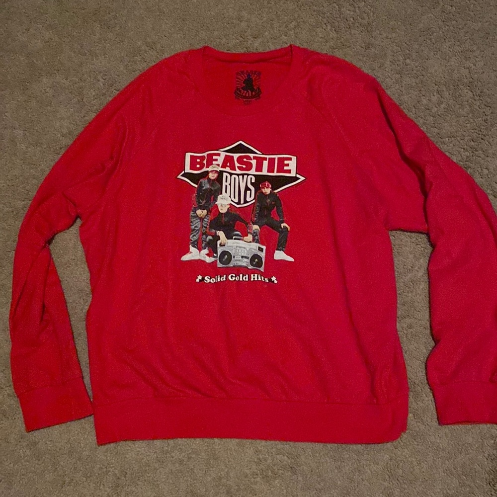 Super soft and comfy vintage, inspired Beastie Boys fan sweatshirt